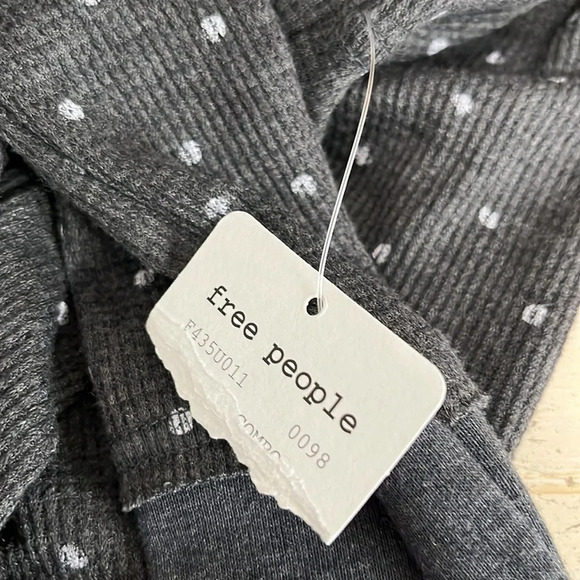 We The Free Desperate Polka Dot Thermal Top - NEW - Size Small - Picture 8 of 8